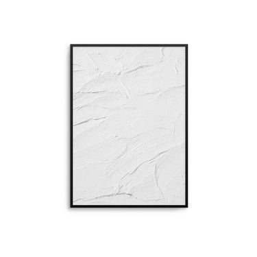 Off White Textured  Clay Poster