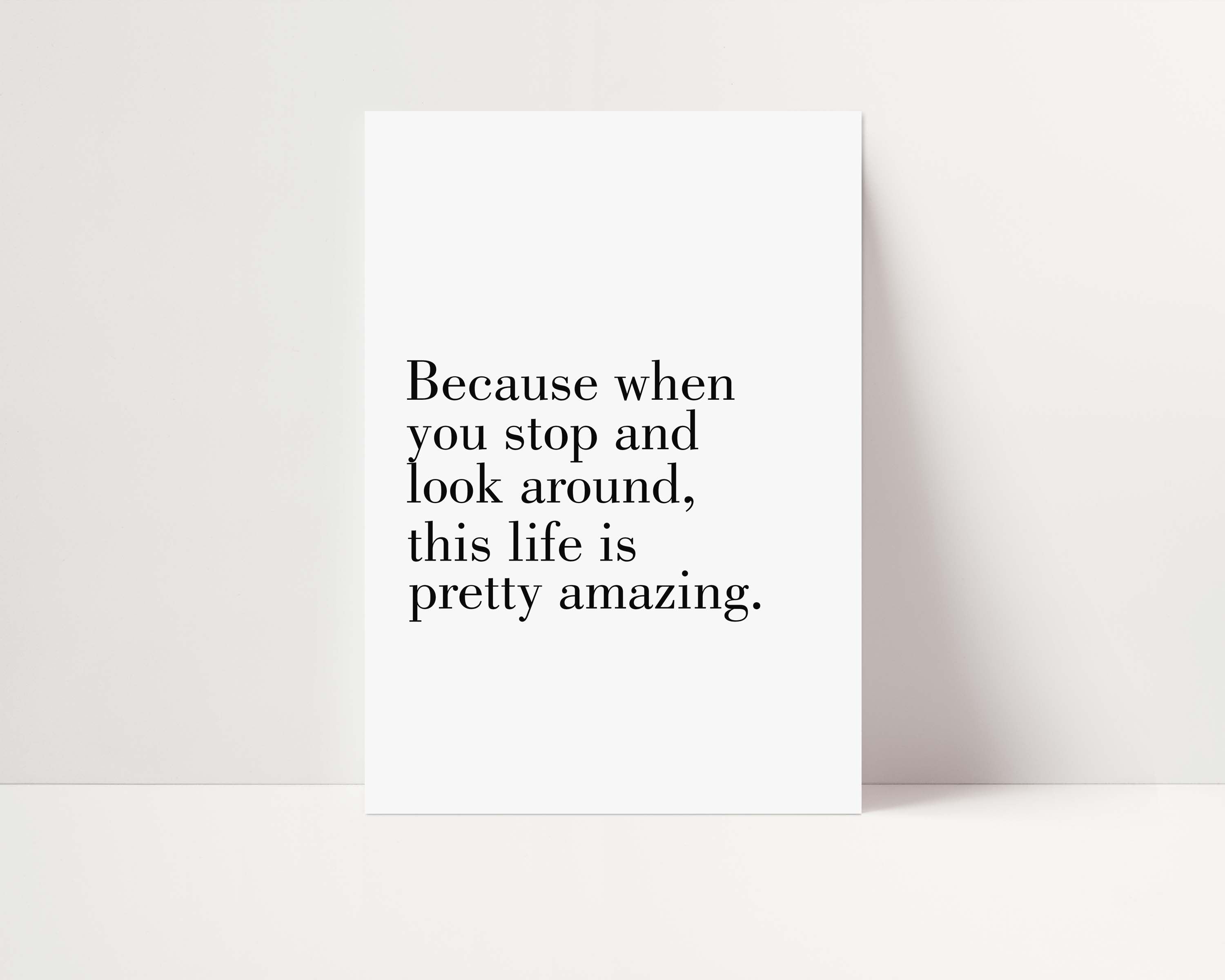 Pretty Amazing Poster – D'Luxe Prints