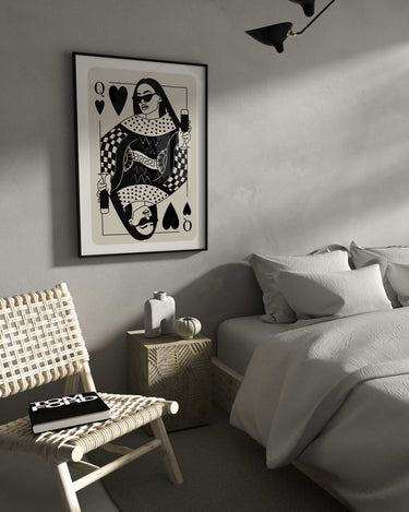 Queen Of Hearts Print