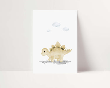 Stegosaurus Dinosaur Print