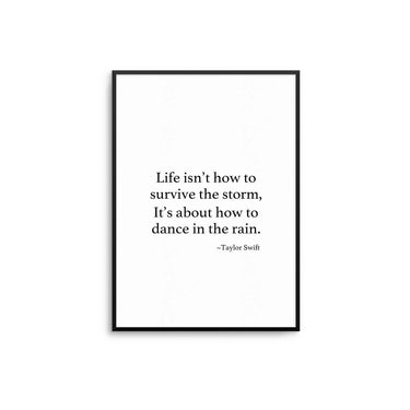 Survive The Storm Poster