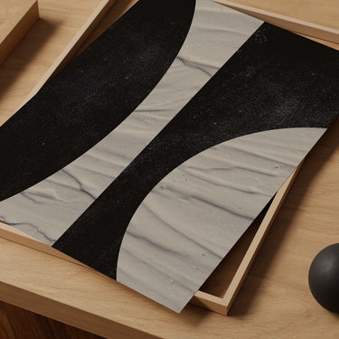 Textured Abstract Print