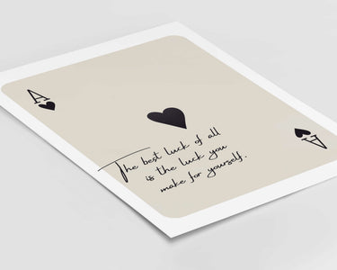 The Best Luck Print