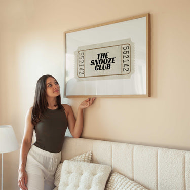 The Snooze Club Print