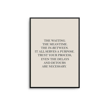 The Waiting Poster