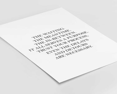 The Waiting Print