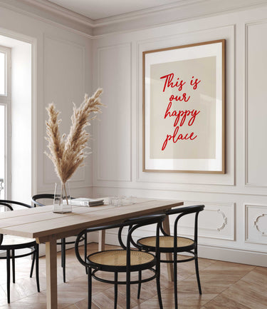 This Is Our Happy Place Print II