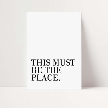This Must Be The Place Poster