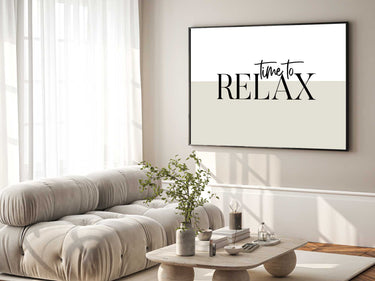 Time To Relax Print