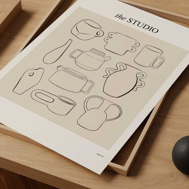 Vase Studio Print