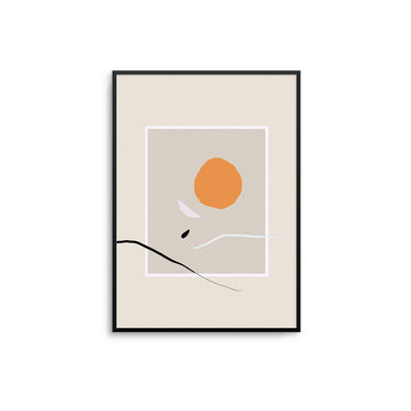 Dainty Lines Abstract Poster