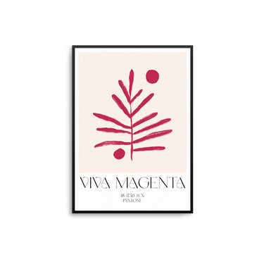 Viva Magenta Poster
