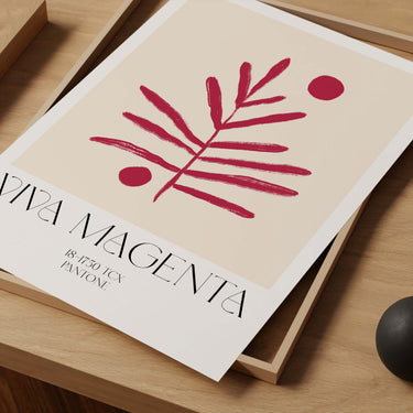 Viva Magenta Poster