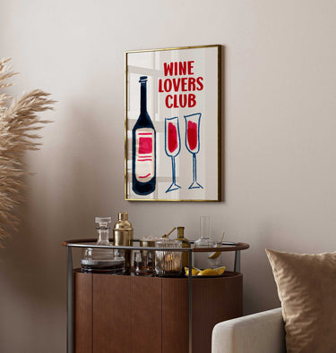 The Wine Club Print