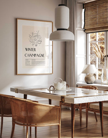 Winter Champagne Recipe Print