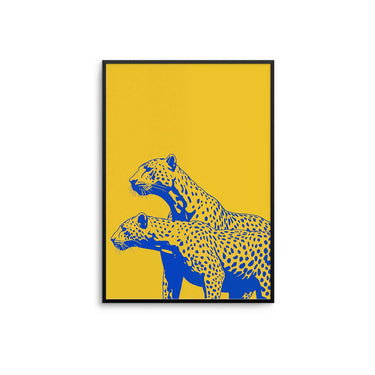 Leopard Duo Poster II
