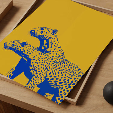 Leopard Duo Poster II
