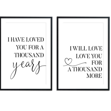 A Thousand Years Set - D'Luxe Prints