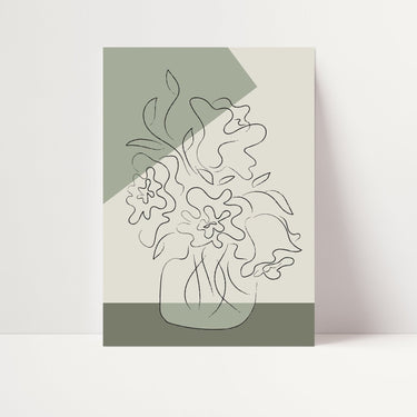Abstract Bouquet Poster - D'Luxe Prints