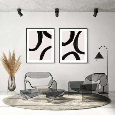 Abstract Curve I - D'Luxe Prints