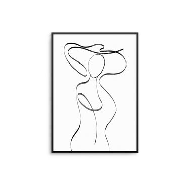 Abstract Figure I - D'Luxe Prints