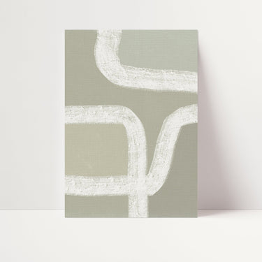 Abstract Greens I - D'Luxe Prints
