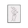 Abstract Woman - Beige - D'Luxe Prints
