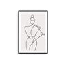 Abstract Woman Beige IIII - D'Luxe Prints