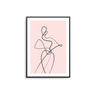 Abstract Woman II - Blush - D'Luxe Prints
