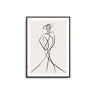 Abstract Woman III - Beige - D'Luxe Prints