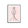 Abstract Woman III - Blush - D'Luxe Prints