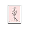 Abstract Woman III - Blush - D'Luxe Prints