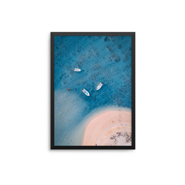 Aerial Private Beach - D'Luxe Prints