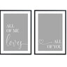 All Of Me Loves All Of You Set II - D'Luxe Prints