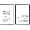All You Need Is Love Set - D'Luxe Prints