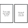 And Afterall You're My Wonderwall Set II - D'Luxe Prints