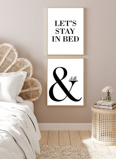 And Chill Poster - D'Luxe Prints