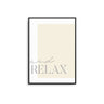 And Relax II - Beige | Grey - D'Luxe Prints
