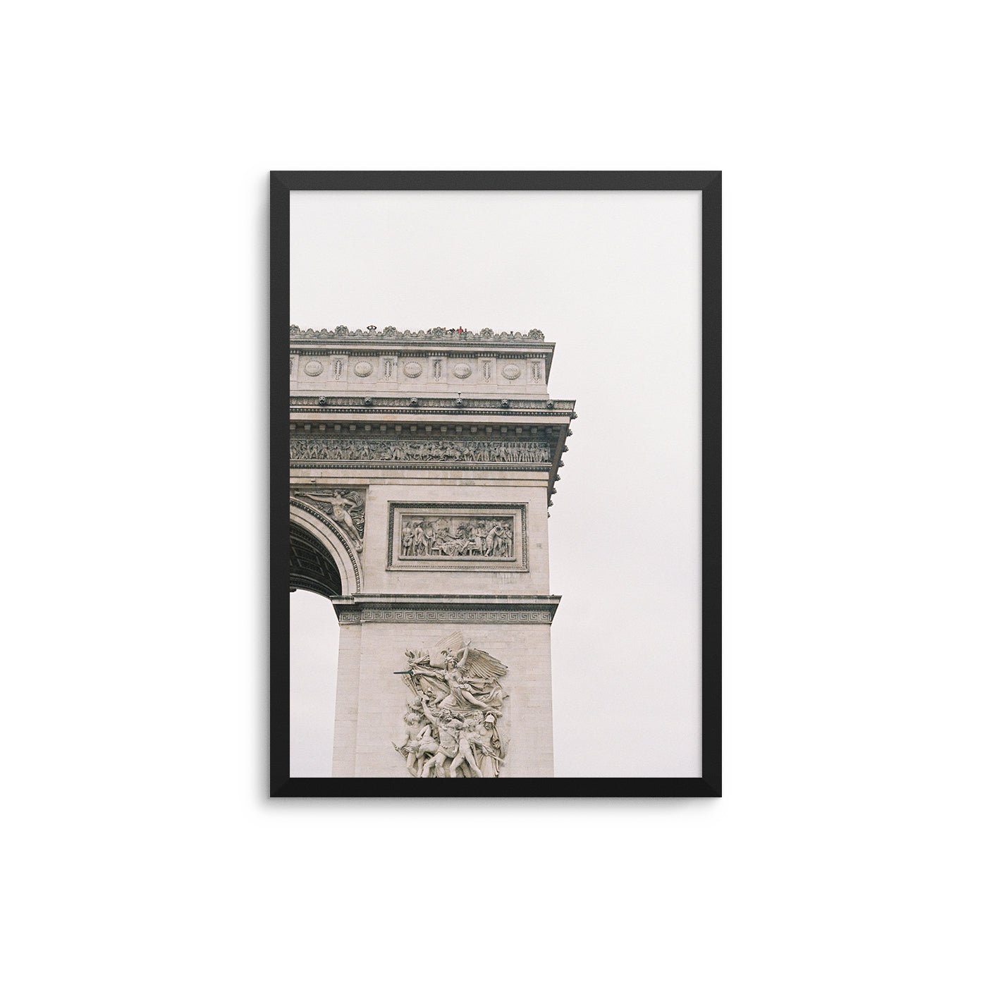 Arc De Triomphe Close Up - D'Luxe Prints