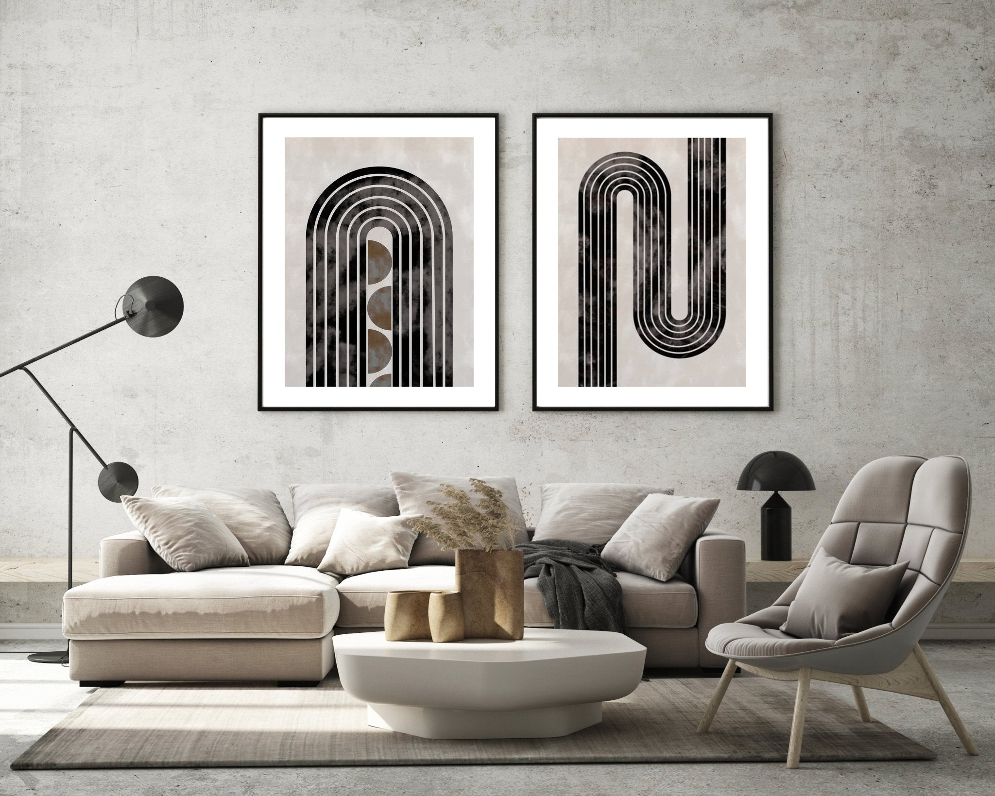 Arch Abstract - D'Luxe Prints