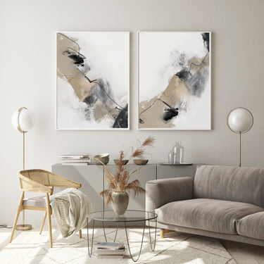 Ashe Abstract Set - D'Luxe Prints