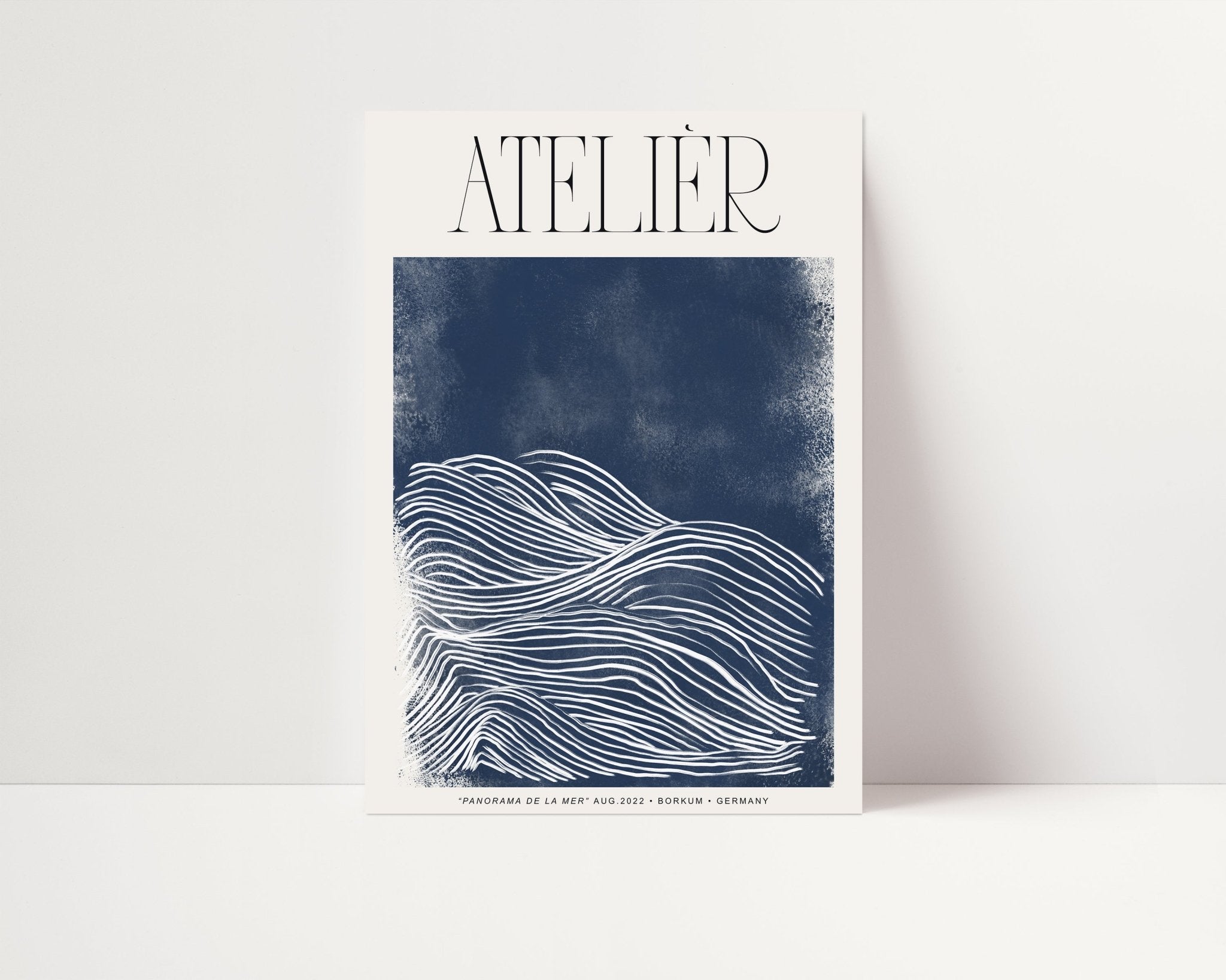 Atelier Waves I - D'Luxe Prints