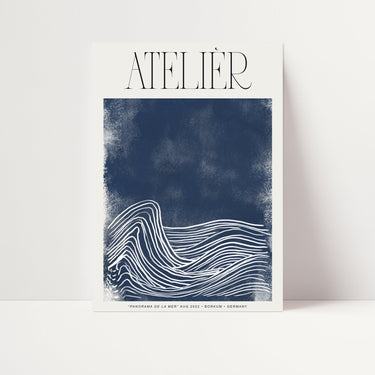 Atelier Waves II - D'Luxe Prints