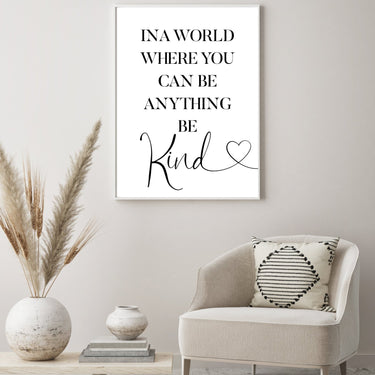 Be Kind - D'Luxe Prints