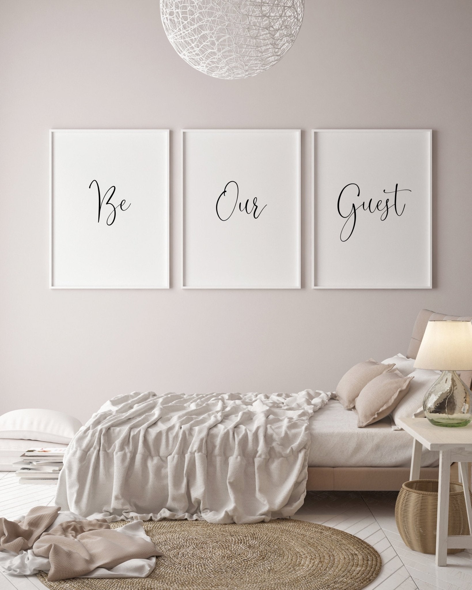 Be Our Guest Trio Set - D'Luxe Prints