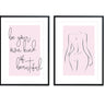 Be Your Own Kind Of Beautiful | Naked Set - D'Luxe Prints