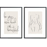 Be Your Own Kind Of Beautiful | Naked Set - D'Luxe Prints