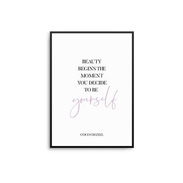 Beauty Begins... III - D'Luxe Prints