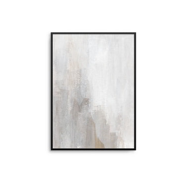 Beige Grey Canvas Abstract I - D'Luxe Prints