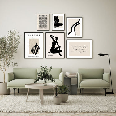 Beige Lane Gallery Set - D'Luxe Prints
